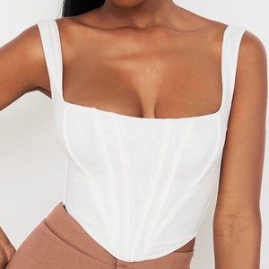 House of CB White Corset XS